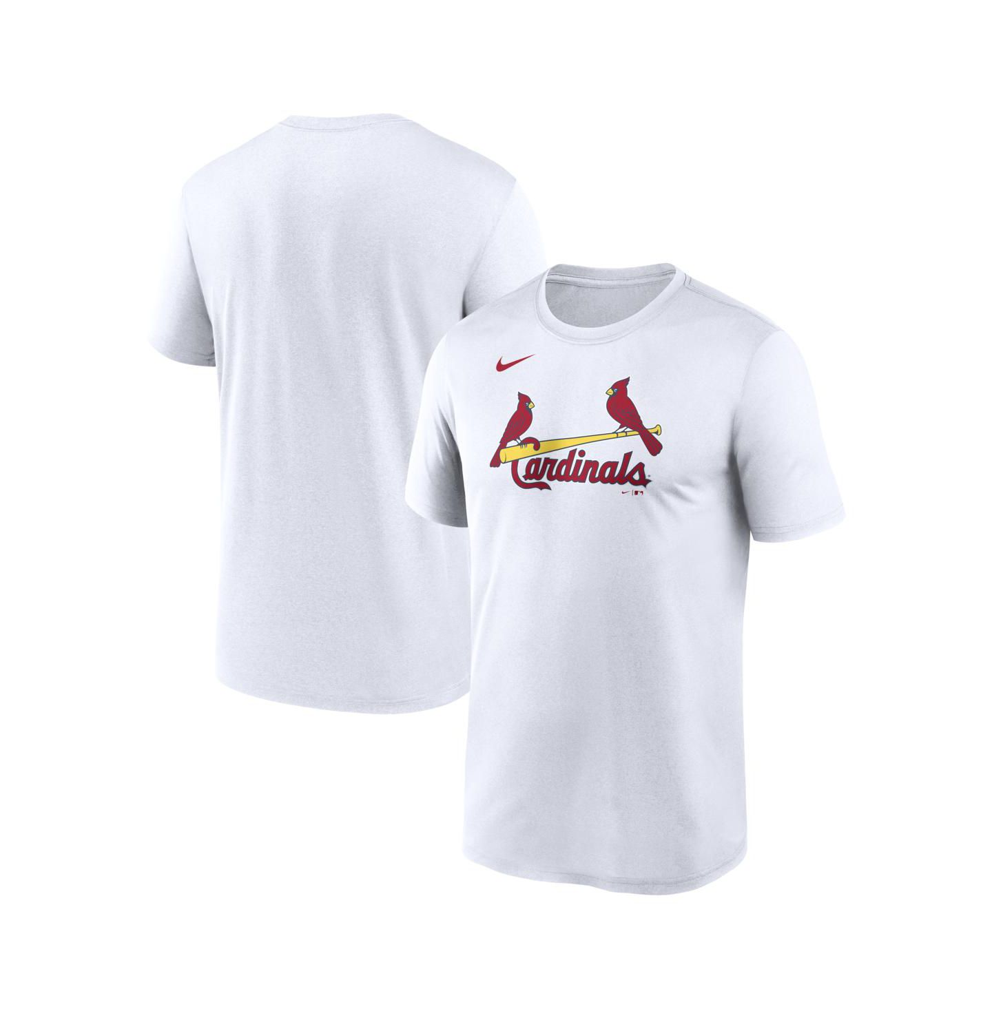 Мужская футболка Nike White St. Louis Cardinals New Legend Wordmark Dri-FIT — фото 1