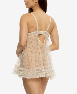 Women's Veil Luxe Underwire Babydoll Set 999554P