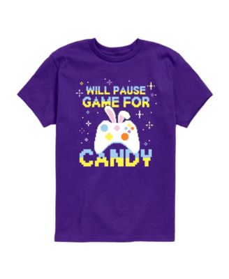 Boys' 8-20 Pause For Candy Short-Sleeve Graphic T-Shirt