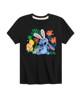Boys' 8-20 Bunny Flowers Short-Sleeve Graphic T-Shirt