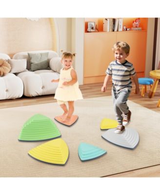 Kids' Non-Slip Stepping Stones with Storage Bag