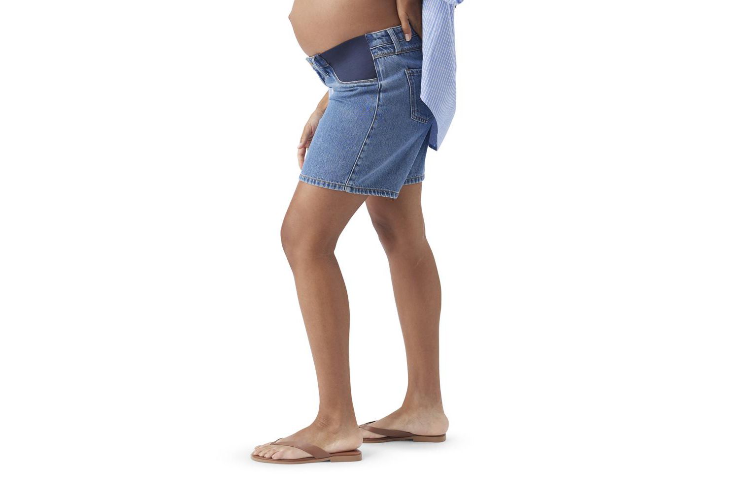 Women's Ripe Dion Denim Short Classic Wash