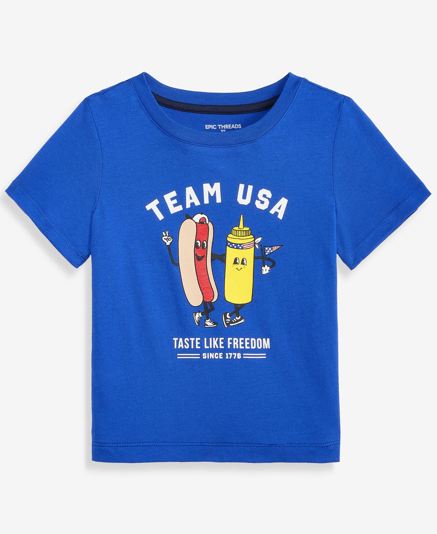 Футболка Epic Threads Graphic T-Shirt для мальчиков-малышей, цвет: Кобальтовый — фото 3