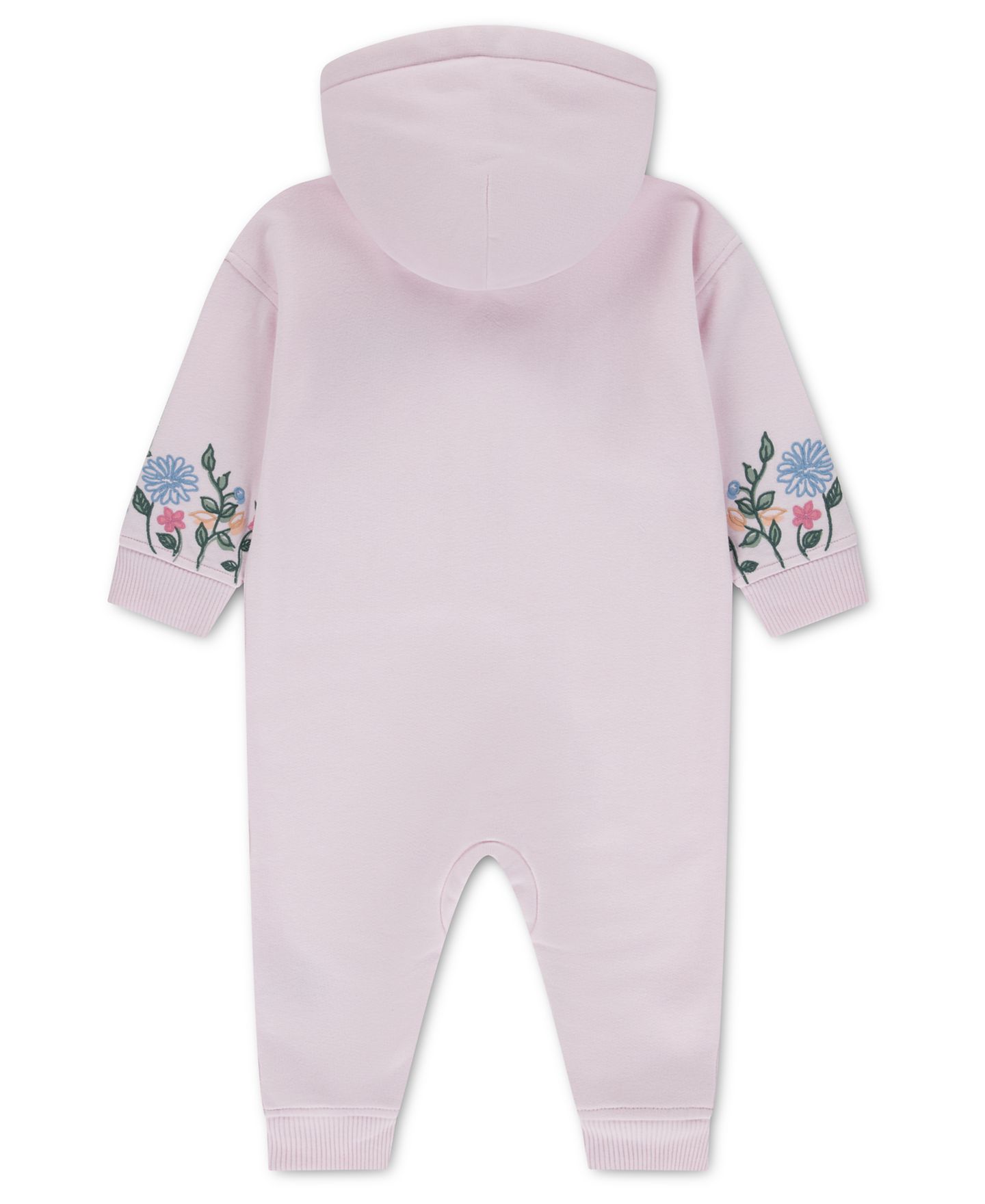 Детский цветочный комбинезон abercrombie kids с капюшоном, для девочки, цвет: Розовый — фото 2
