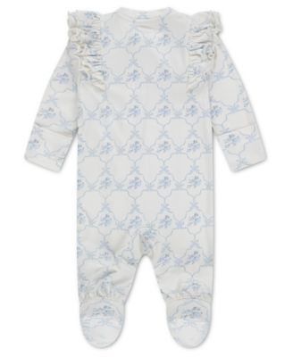 Baby Girls' Ruffle Footed Coverall