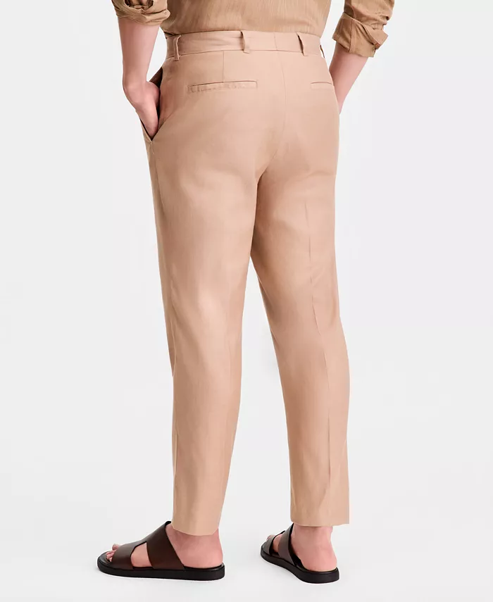 Men's Tech Linen-Blend Pants, Macy's Exclusive - thumbnail 3