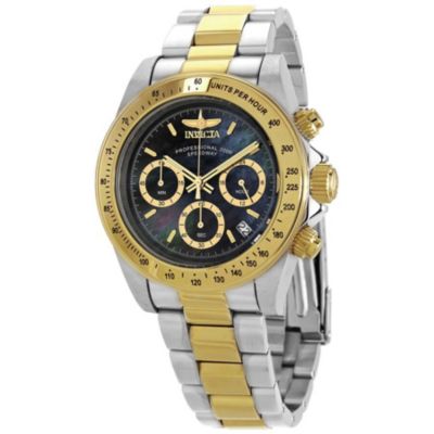 Men's 28667 Speedway Quartz Chronograph Mother of Pearl Dial Watch
