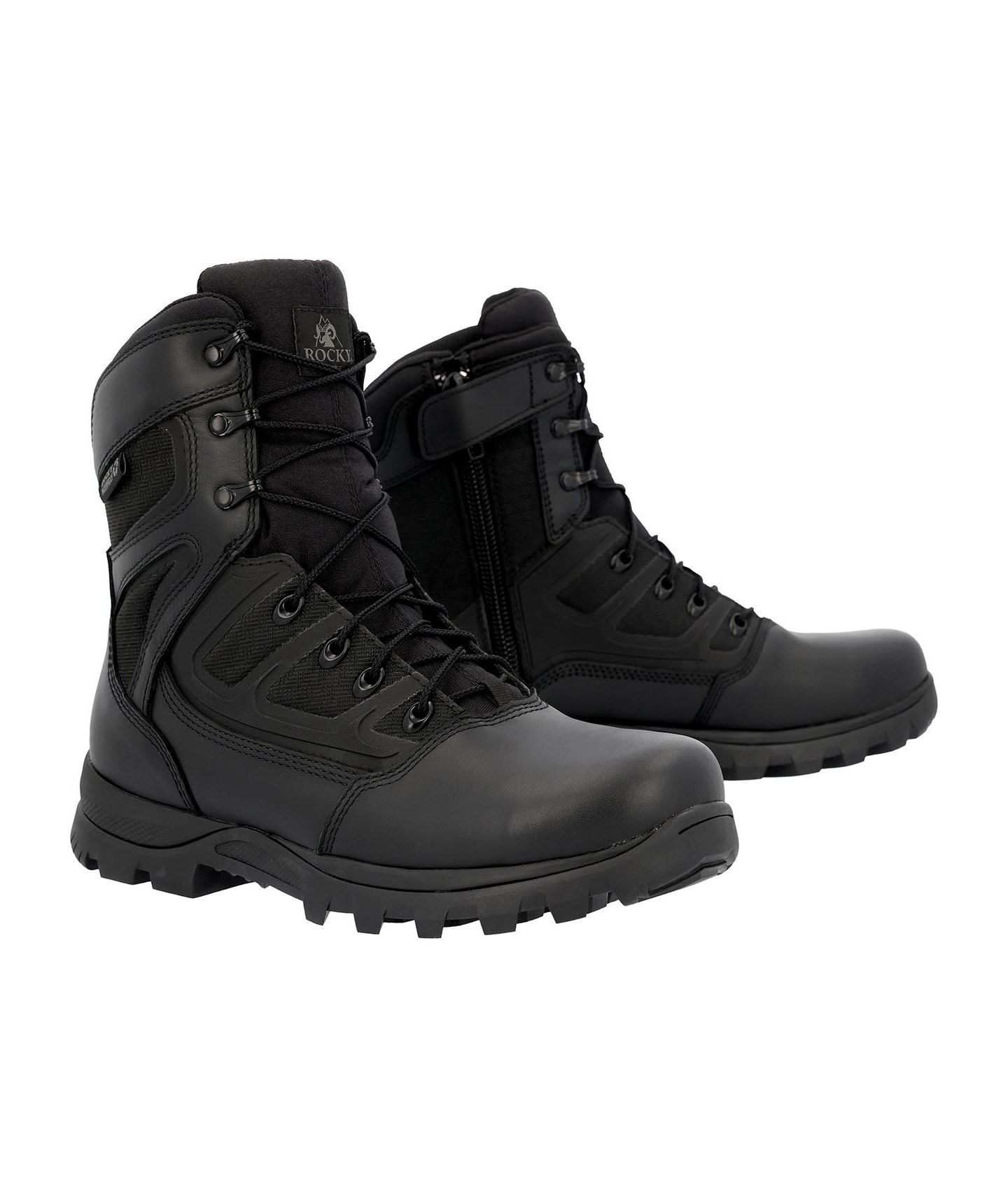 Мужские ботинки ROCKY Enforcer 8" Composite Toe Public Service Boot, цвет: Чёрный — фото 10