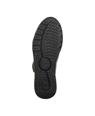 Marsia Nubuk Leather Ballet-Flat Mules, Walnut