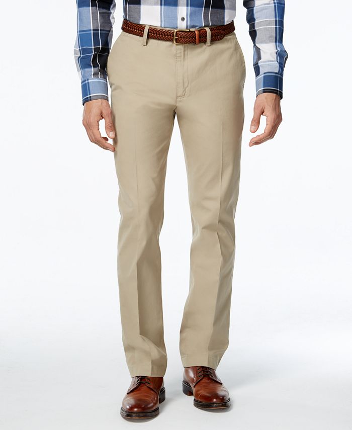 Club Room Men's Flat-Front Chinos, Classic Fit, Created for Macy's - Macy's
