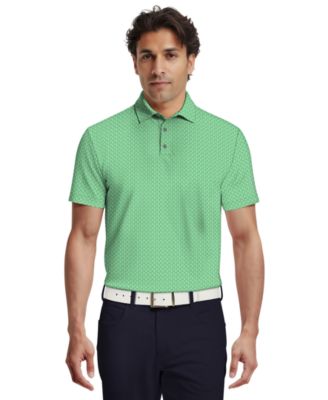 Men's Essential Geo Print Golf Polo Shirt
