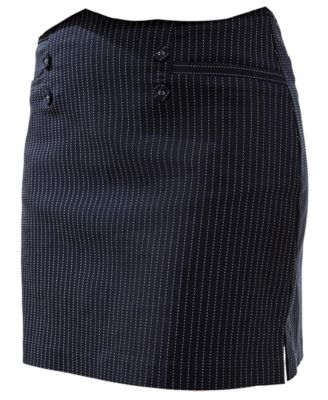 Women's Striped Pull-On Skort