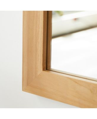 Tona full-length mirror in teak