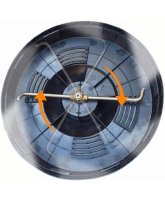 15 Inch Pressure Washer Surface Cleaner 4000 PSI Max with Dual One Quarter MNPT Nozzles for Driveway Patio Sidewalk Cleaning