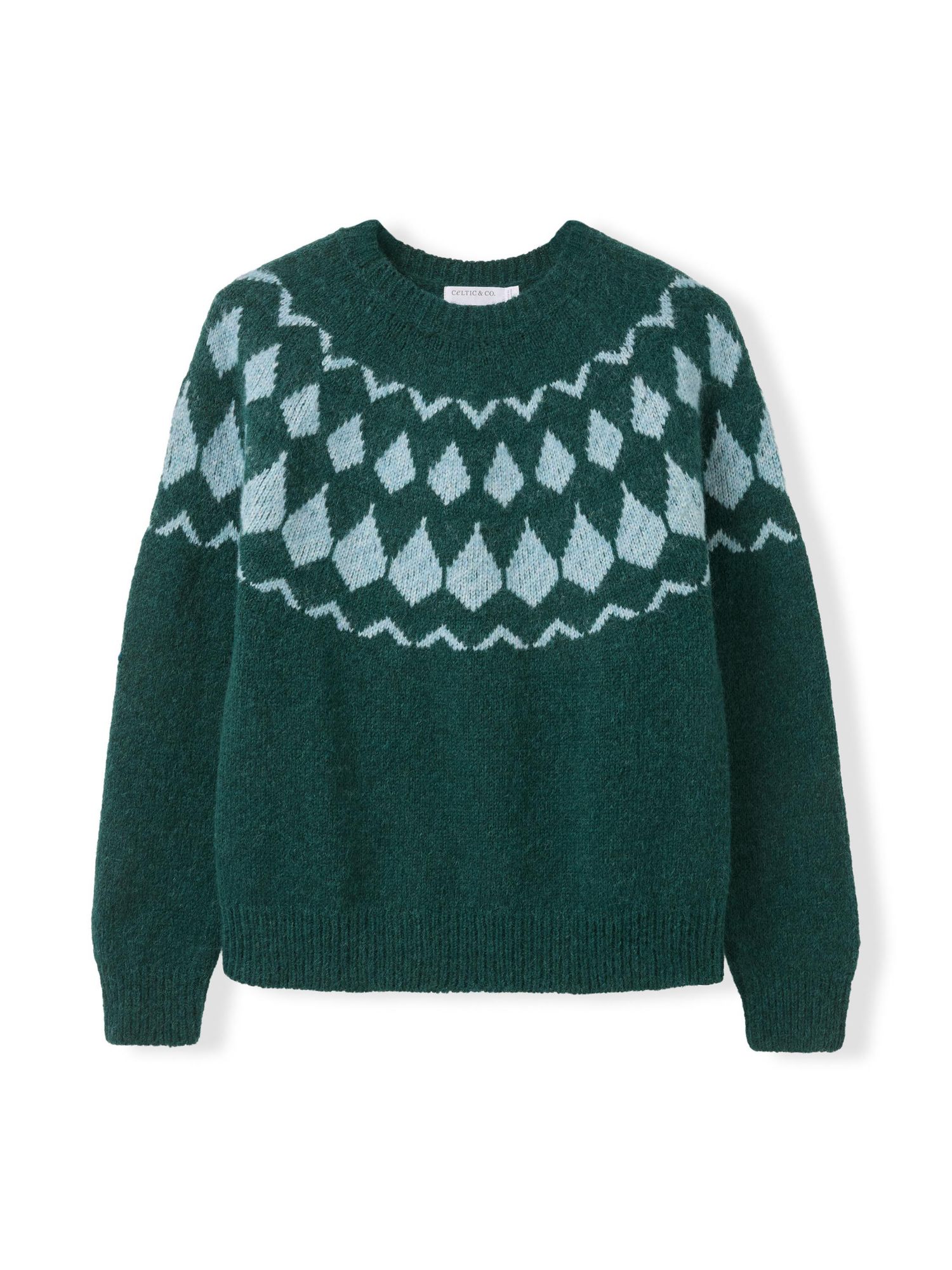 Women's Lofty Diamond Yoke Sweater