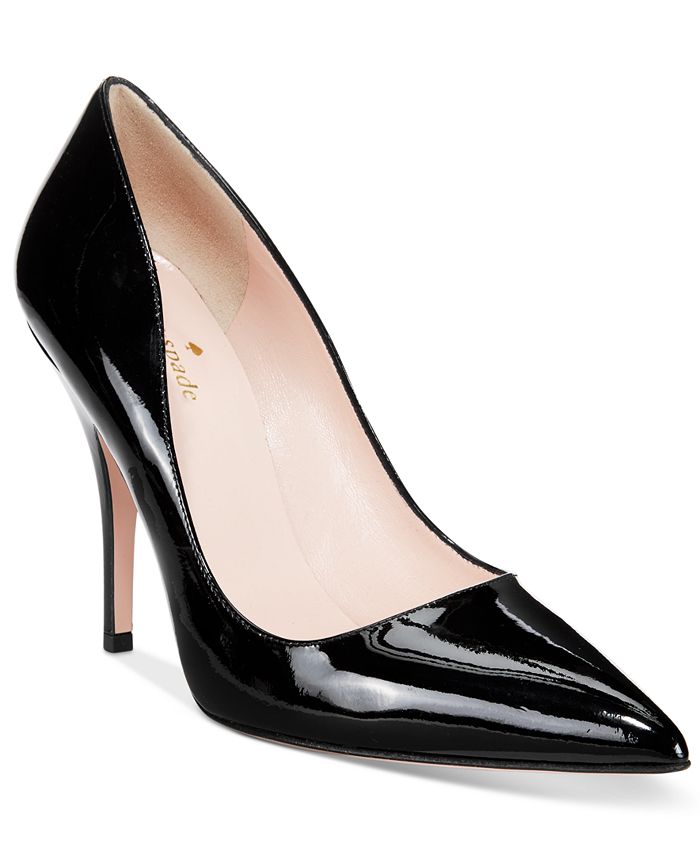 Kate spade licorice new arrivals heels