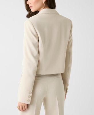 Women's Leila Single-Breasted Cropped Blazer