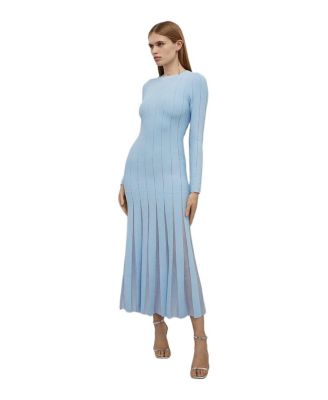 Women's Filament Full Skirt Knit Midi Dress
