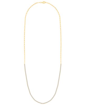 Diamond Necklace (1 ct. t.w.) in Sterling Silver 