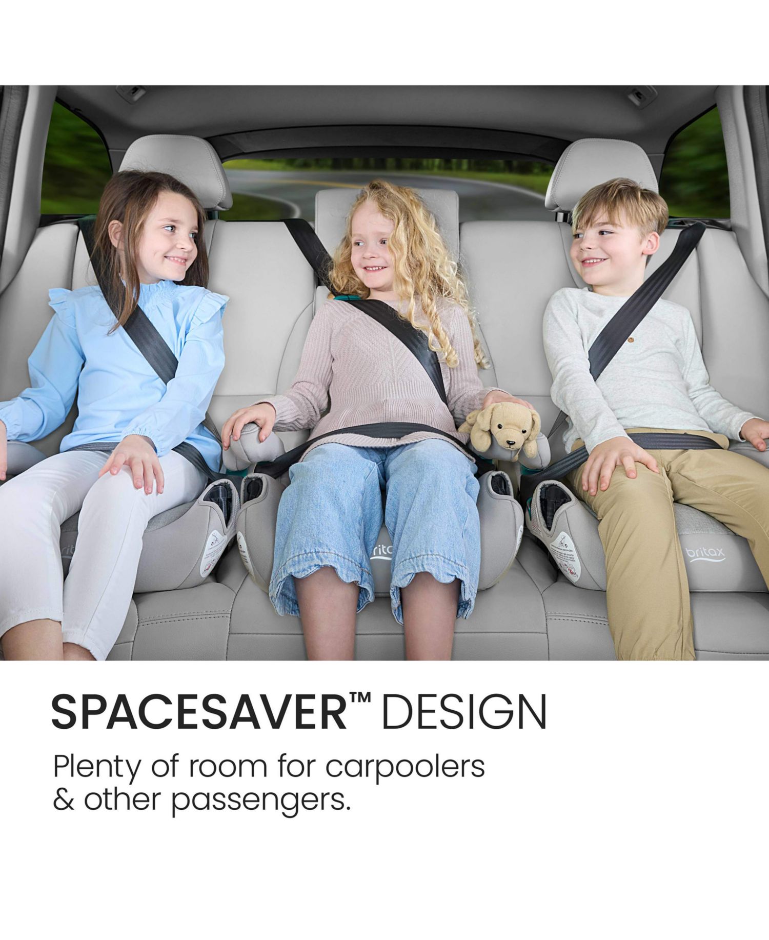Little and Big Boys' and Girls' UpNGo Click Backless Booster Seat