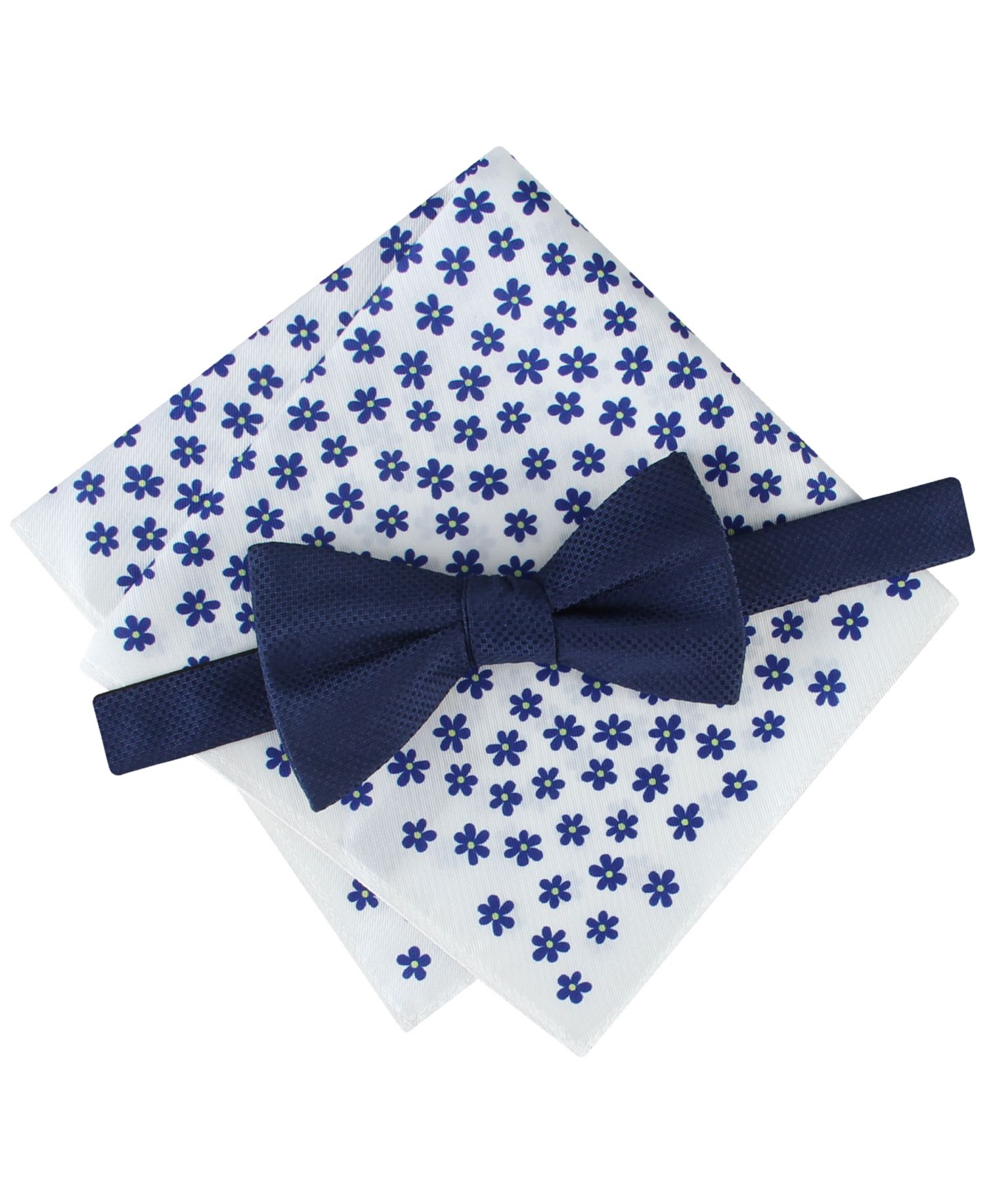 Men's Bow Tie and Pocket Square, 2-Piece Set