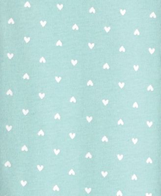 Baby Girls' Long-Sleeve Sleep & Play, 2-Pack