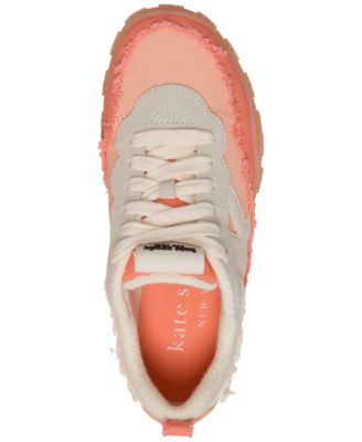 Women's K As In Kate Canvas Lace-Up Sneakers