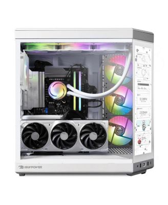 Y70TIWI9N57T01 Liquid Cooled Gaming Desktop Computer, Intel Core Ultra 9 285 2.5GHz, 32GB RAM, 2TB SSD, NVIDIA GeForce RTX 5070 Ti 16GB,