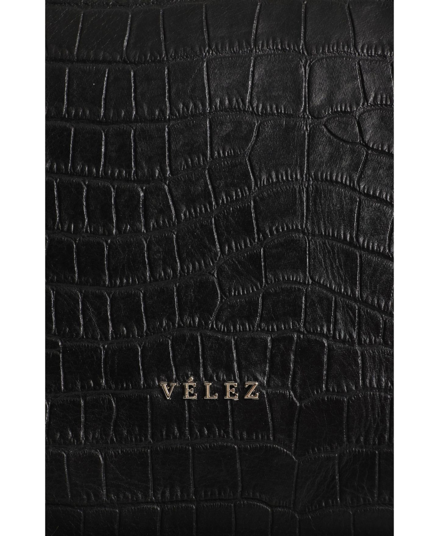 Рюкзак Velez Georgia Embossed Leather, цвет: Чёрный — фото 4