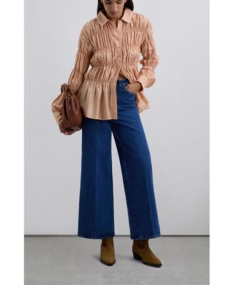Women's Culotte Denim Pants