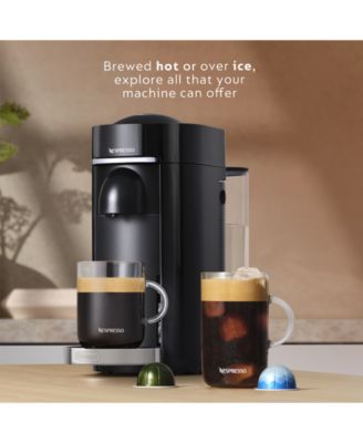 Vertuo Plus Deluxe Coffee and Espresso Machine by De'Longhi in Black