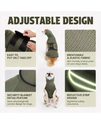 Dog Anxiety Jacket: Comfortable, Calming, Reflective