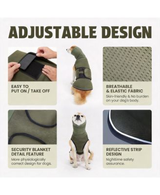 Dog Anxiety Jacket: Comfortable, Calming, Reflective