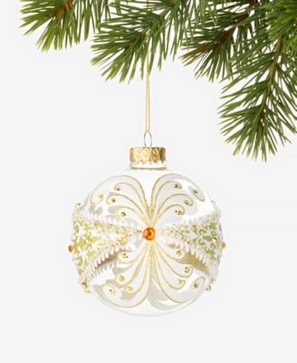 Gilded Glamour Butterfly Ornament
