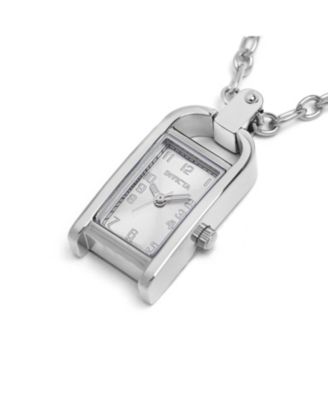 Women's 49934 Mini Quartz PC11 Silver Dial Ring Watch