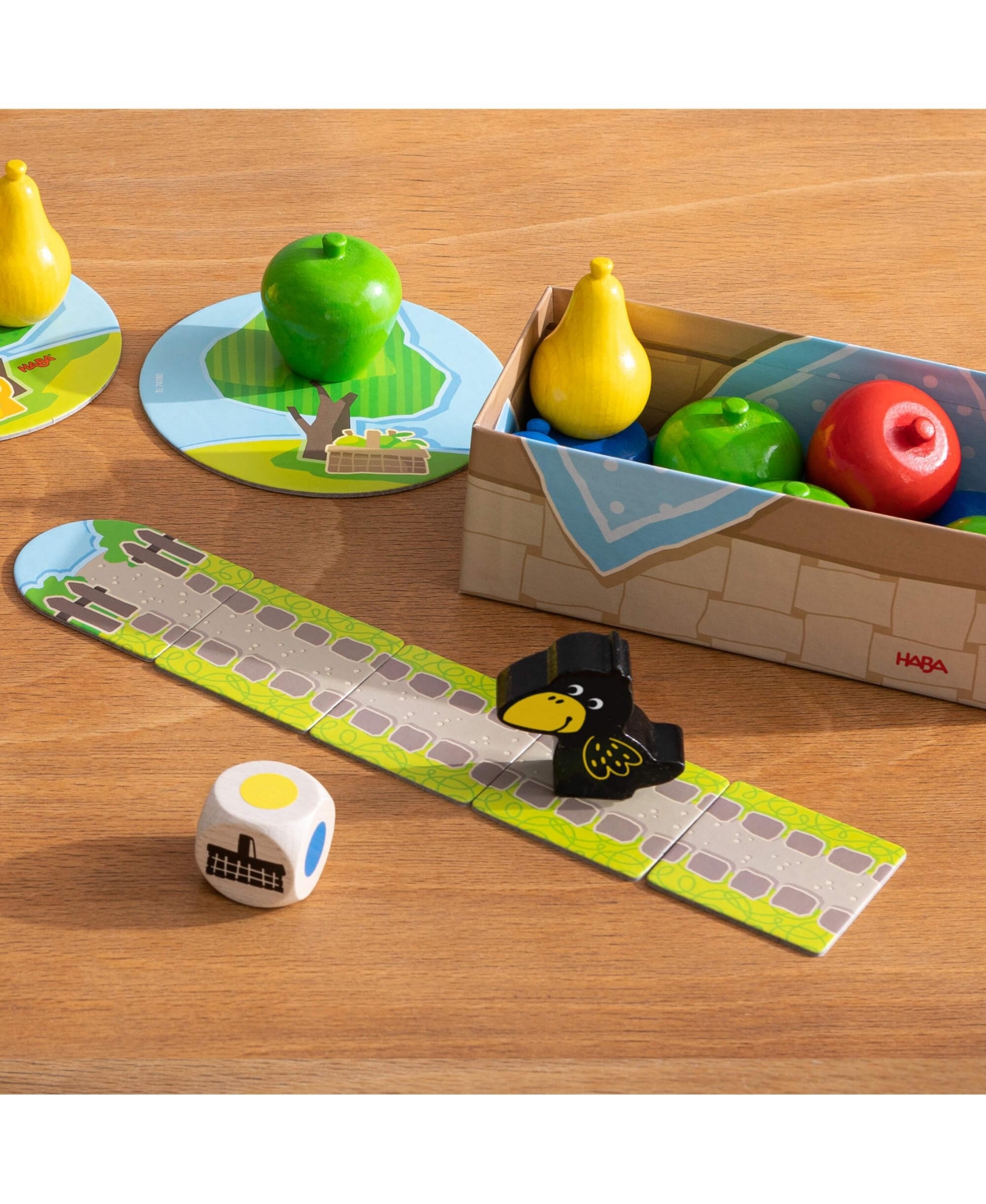 Haba My Very First Games - First Orchard Toddler Game - Cooperative Toddler Board Games for 2 Year Olds - Made in Germany