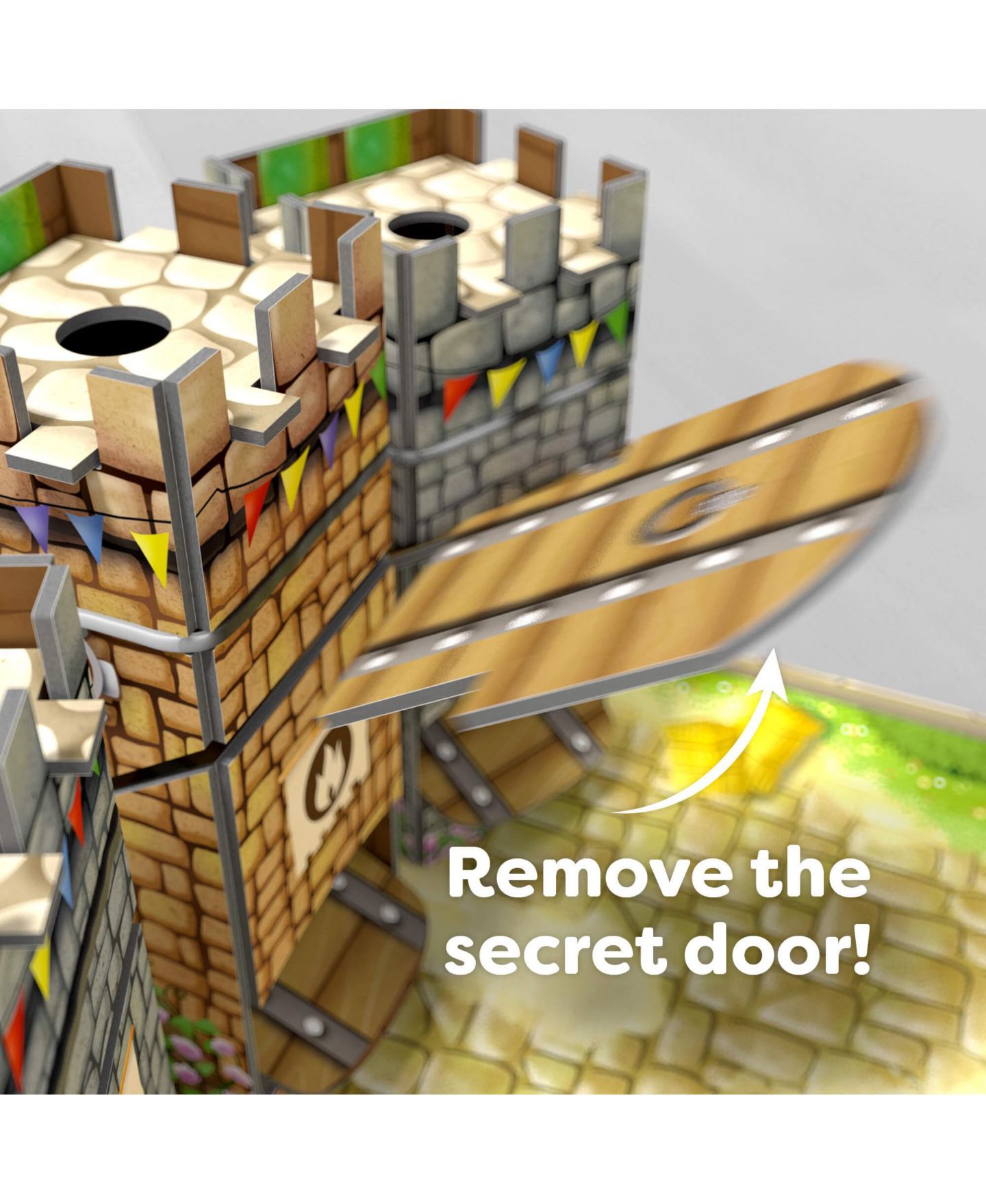 Детская настольная игра Haba Knuckling Knights Strategy Board Game with Secret Doors, Ages 4+, цвет: Mutli — фото 4