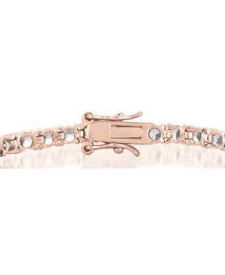 Exquisite 4MM Cubic Zirconia Tennis Bracelet
