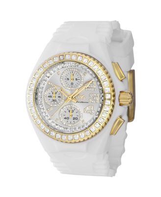 Women's TM-121198 Cruise Quartz Chronograph Silver Dial Watch