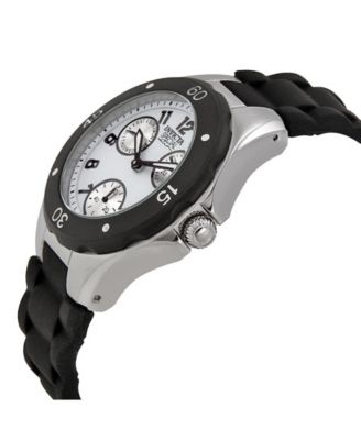 Women's 18787 Angel Quartz Chronograph Silver Dial Watch