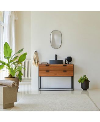 Urban 100 Acacia Bathroom Vanity Unit