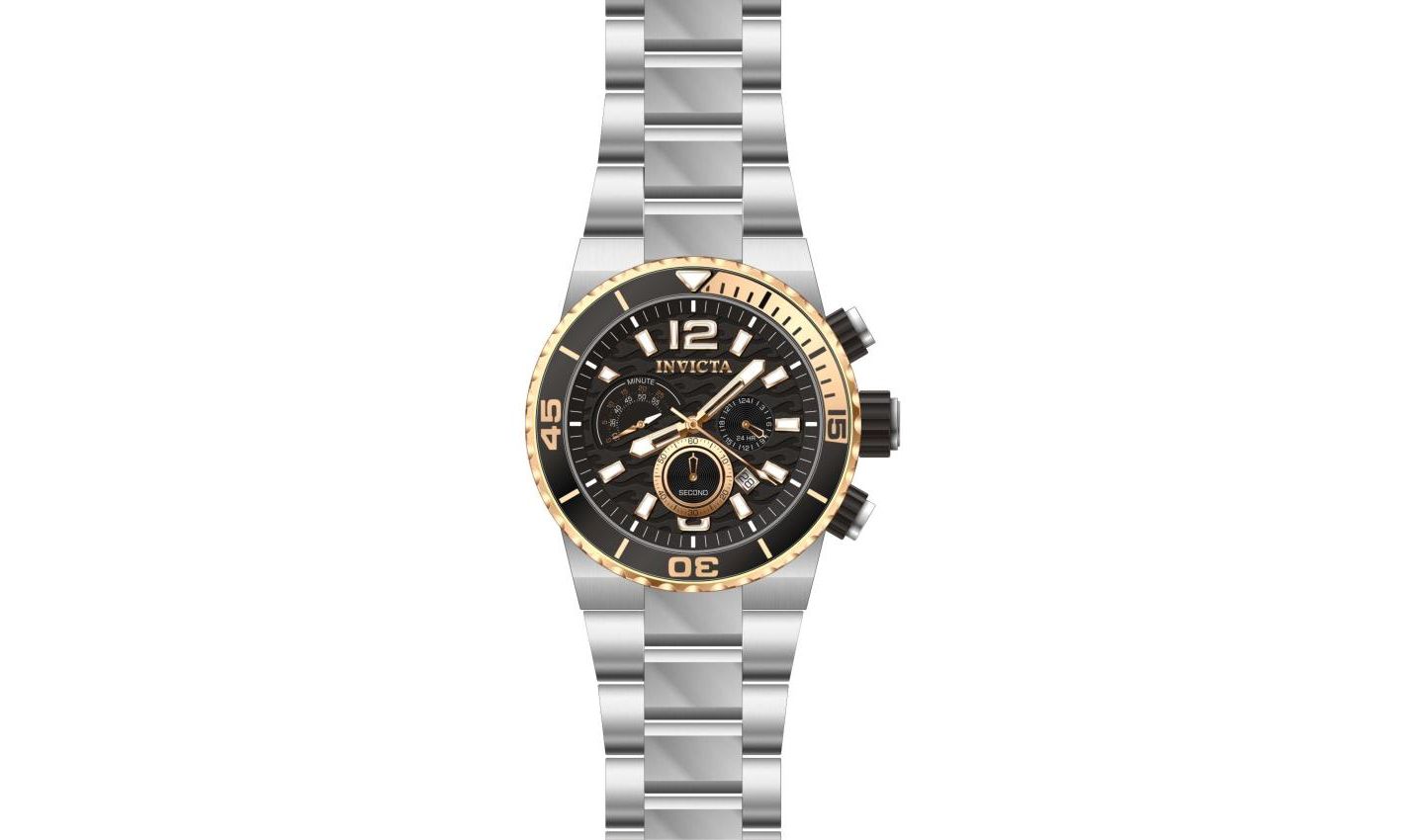 Мужские часы Invicta 12995 Pro Diver Quartz Chronograph Dial, цвет: Серебряный — фото 2