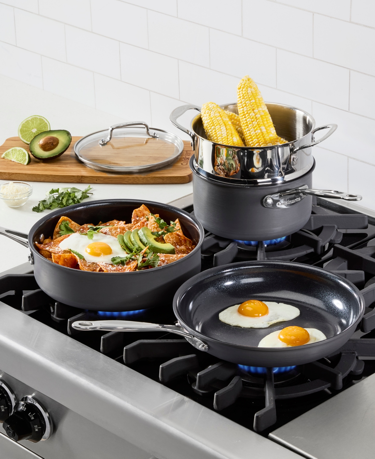 Cuisinart Hard Anodized Aluminum 13-Pc. Cookware Set