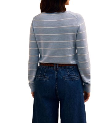 Women's Merino Fine Knit Boat Neck Jumper