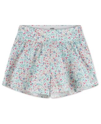 Girls' YPB Ruffle Detail Active Shorts