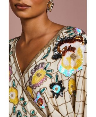 Women's Embellished Mini Dress