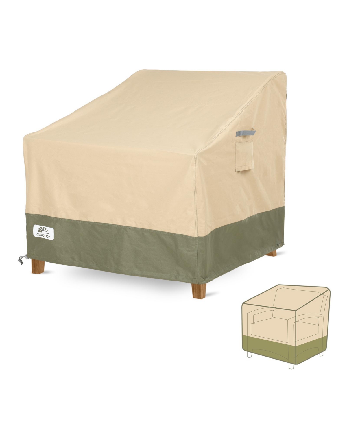 Aoodor Heavy Duty Patio Chair Cover
