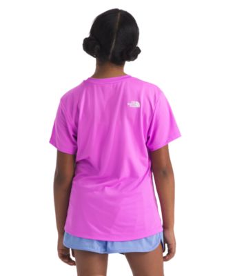 Girls' 7-16 Regular Fit Short-Sleeve Crewneck T-Shirt