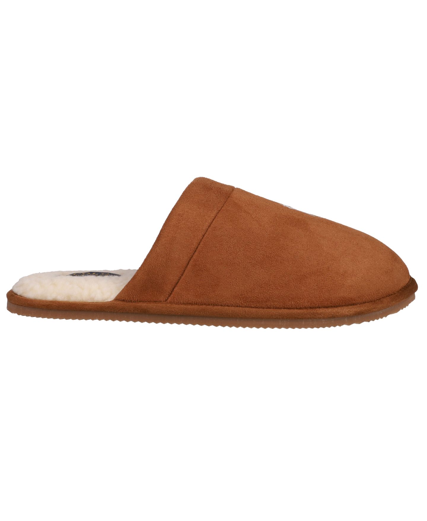 Мужские тапочки Polo Ralph Lauren Klarence Snuff Micro Scuff Slippers, цвет: Кремовый — фото 2