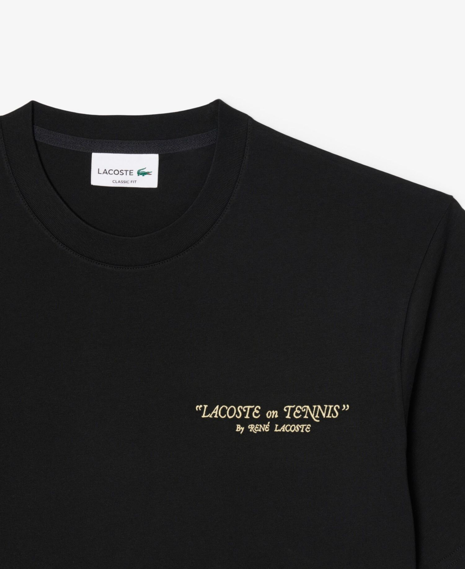 Men's Embroidered Crewneck T-Shirt